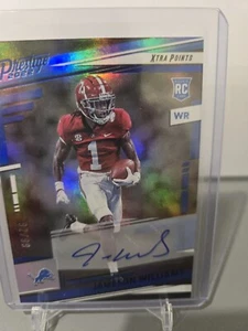 Jameson Williams prestige 2022 rookie auto /99 xtra point - Picture 1 of 3
