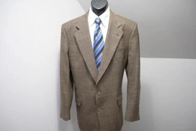 Jos A Bank Kent Blazer 100% Lambs Wool 2 Button Sports Jacket Mens Sz 44 XL - Image 1 of 4