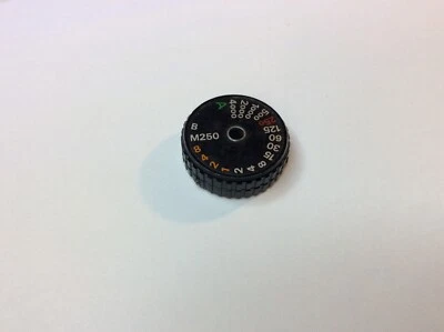 Anillo de marcación de velocidad de obturador NIKON FE 2 FE-2 con tornillos piezas de cámara fotográfica SLR de colección Foto 1 de 3