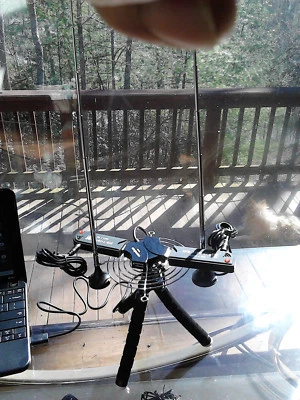 "DARK KNIGHT"  DUAL TCXO RTL-SDR RADIO  (2x) RTL2832U+R820T2-TCXO (0.5ppm) - Image 1 of 4