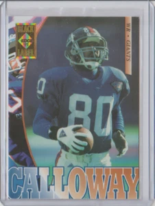 1995 Collector's Edge Black Label #142 Chris Calloway New York Giants - Picture 1 of 1