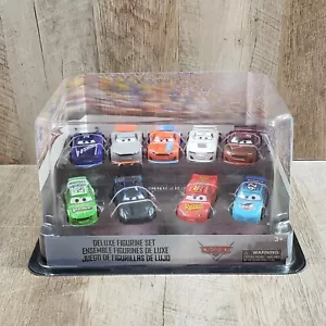 NUOVO Walt Disney Parks Esclusivo Pixar Cars Deluxe Figurine Set di 9 Auto - Foto 1 di 6