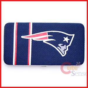 NFL New England Patriots Hinge Wallet - Flat Jersey Geldbörse - Bild 1 von 3