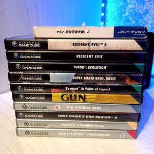 KONVOLUT 10 SPIELE NINTENDO GAMECUBE WII PAL MIT EINEM JAPANISCHEN NARUTO SPIEL - Bild 1 von 13