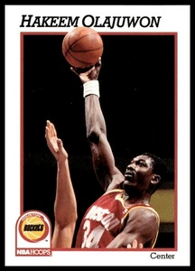 1991-92 Hoops #78 Hakeem Olajuwon Houston Rockets - Bild 1 von 2