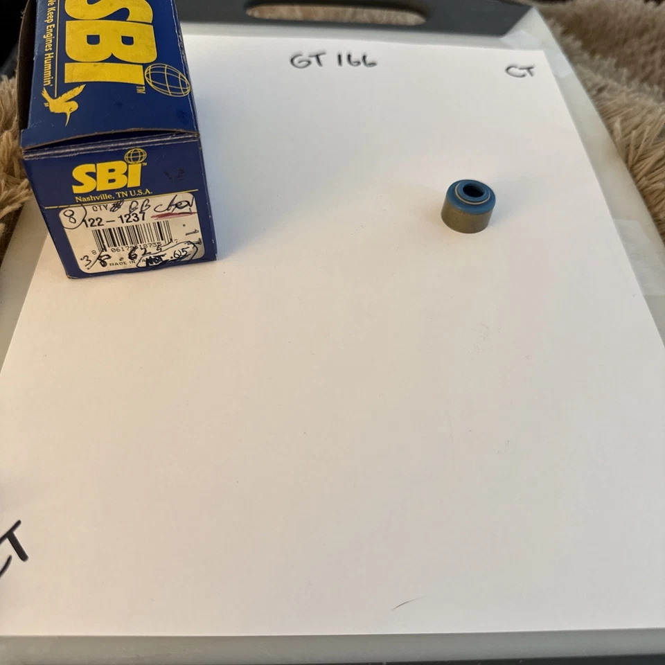 (1) Sello de válvula SBI International 122-1237 vendido individualmente Foto 1 de 1