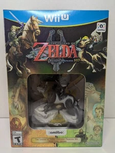 Legend of Zelda Twilight Princess Wii U Amiibo Bundle BRAND NEW Sealed - Picture 1 of 9