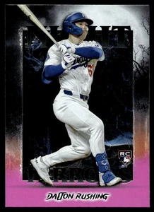 2025 Topps Update Night Terrors Dalton Rushing Rookie Dodgers #NT-24 C79 - Picture 1 of 2