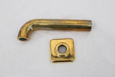 Accesorio de baño de montaje en pared de latón sin lacar Waterworks Ludlow para bañera nuevo Foto 1 de 4