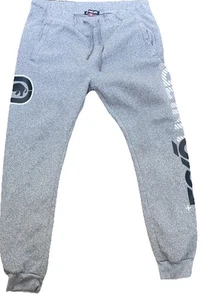 Ecko Unltd Mens Pants Gray Sweats Fleece Joggers XL Athleisure Comfy - Picture 1 of 11