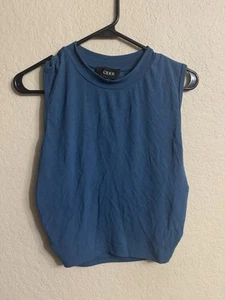 Camiseta sin mangas azul sidra talla S - Imagen 1 de 3