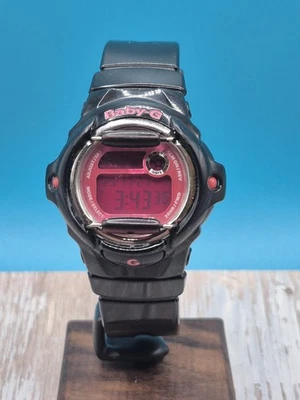 Casio Baby-G BG-169R Reloj Digital Correa Resina Negra y Pantalla Rosa G Shock  Foto 1 de 4