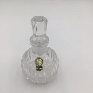Vintage Waterford Cut Crystal Perfume Bottle with Dauber - Picture 1 of 10