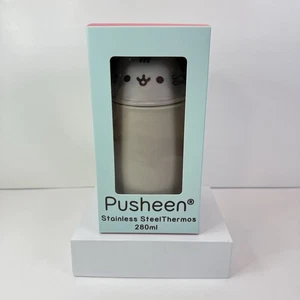 Pusheen Stainless Steel Thermos - Pusheen Box Exclusive Winter 2016 NEW - Picture 1 of 4