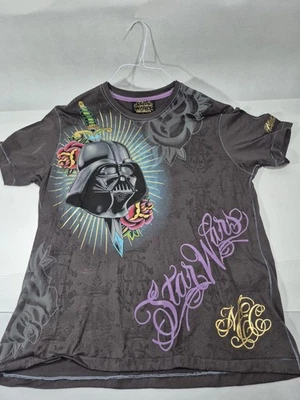 Vintage Star Wars X Marc Ecko Darth Vader T-Shirt Cut Sew 2008 Size XL - Image 1 of 4