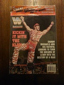 WWF Magazine April 1996 *Sealed In Plastic* Shawn Michaels HBK E - Picture 1 of 5