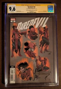 Daredevil #25 CGC 9.6 SS Marco Checchetto 2nd Print Elektra Becomes Daredevil - Bild 1 von 4