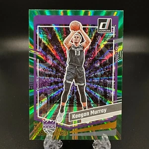 2023-24 Panini Donruss Keegan Murray Green Holo Laser #32 Sacramento Kings - Picture 1 of 2
