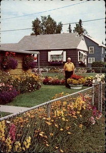 Fairbanks,AK How do Flowers Grow Alaska Postcard - Picture 1 of 2