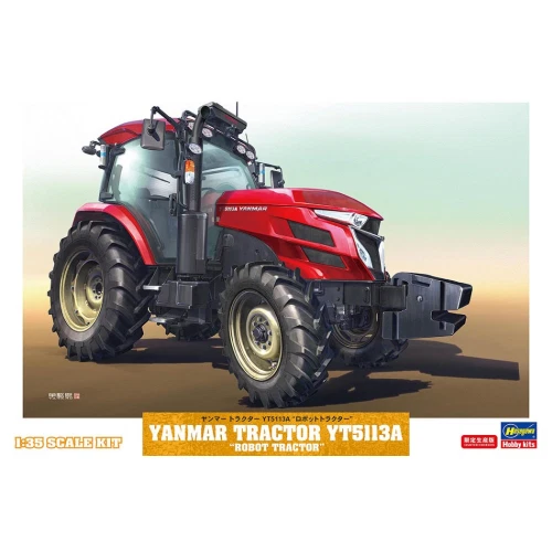 YANMAR TRACTOR YT5113A ROBOT TRACTOR KIT 1:35 Hasegawa Kit Mezzi Industriali Mod - Immagine 1 di 1