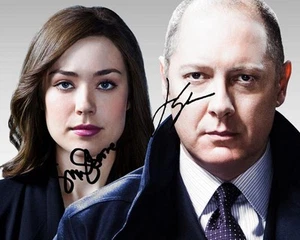 Megan Boone The Blacklist James Spader Signed 8X10 Photo Rp Ray Reddington - Picture 1 of 1