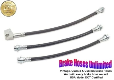 JUEGO DE MANGUERA DE FRENO Dodge Dart 1972 - Tambor delantero Foto 1 de 2