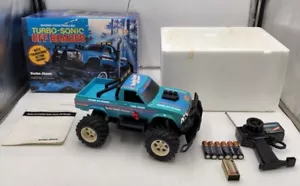 Vintage 1991 Radio Shack Turbo Sonic Off Roader RC Electric Truck RARE - Picture 1 of 10
