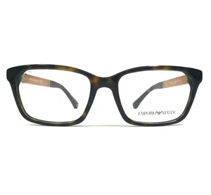 Emporio Armani Eyeglasses Frames EA 3095 5026 Brown Tortoise Square 51-16-140 - Picture 1 of 11