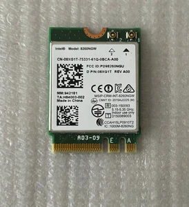 Divers carte wifi 18260NGW / AC 7265NGW / 8265NGW / Broadcom BCM94312HMG - Zdjęcie 1 z 16