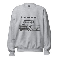 1955 Chevy Cameo Carrier 3124 Series Antique Pickup Truck Unisex Sweatshirt