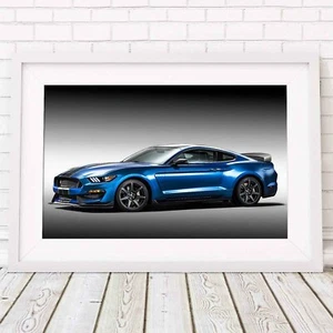 FORD MUSTANG SHELBY 350 - Car Poster Picture Print Sizes A5 to A0 *FREE DELIVERY - Picture 1 of 14