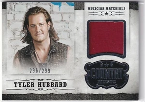 Tyler Hubbard 2014 Panini Country Musician Materials Silver M-TH, 296/299 - Picture 1 of 2