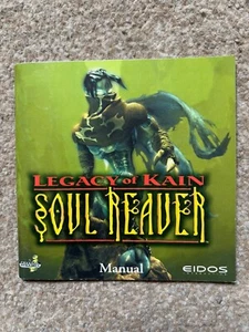 Soul Reaver Dreamcast Manual ONLY Replacement Instruction Booklet - Picture 1 of 3