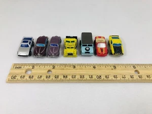 Vintage Micro Machines Lot Of 7 Galoob 1980s-1990s L.G.T.I Jeep Semi Convertible - Picture 1 of 13