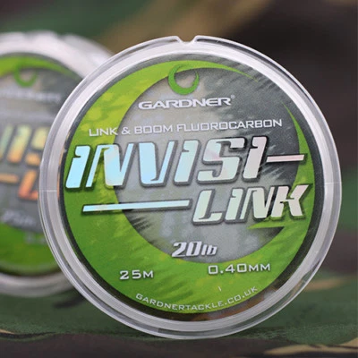 Gardner Tackle Invisi-Link Fluorocarbon Hooklink, ALLE GRÖßEN!!!