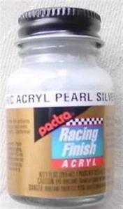 Pactra R/C Pearl Silver Acrylic Airbrush Paint - Picture 1 of 1