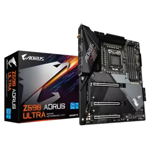 Gigabyte Z590 AORUS ULTRA Motherboard CPU SOCKEL LGA1200 Intel DDR4 WIFI 5GHz - Bild 1 von 5