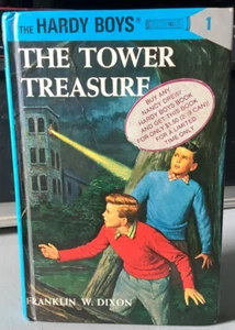 HARDY BOYS The Tower Treasure by Franklin W. Dixon 1959 Grosset Dunlap Hardcover - Picture 1 of 6