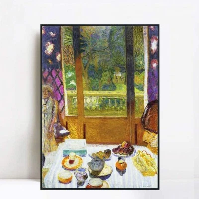 Cuadro en Lienzo Cuencos y platos de fruta de Pierre Bonnard 28"x40" Foto 1 de 4