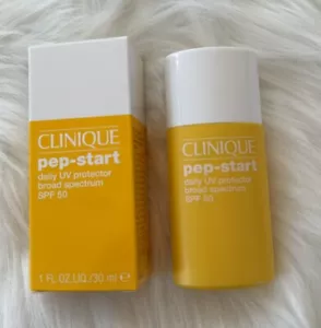 Clinique Pep Start Daily UV Protector SPF 50 1 oz 30 ml  - Picture 1 of 4