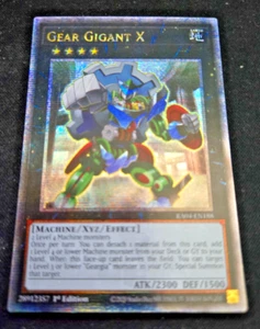 Yugioh Gear Gigant X QCSR Quarter Century Stampede RA04-EN188 - Picture 1 of 2
