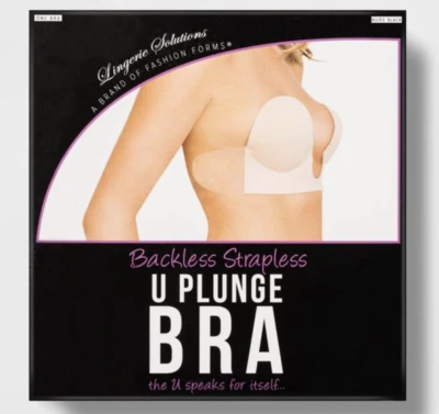 Fashion Forms Women's U-Plunge Adhesive Strapless Backless Bra - A Cup - Image 1 of 3