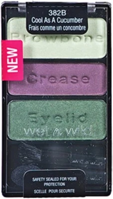 Wet N Wild Color Icon Eyeshadow Trio - 382B Cool As a Cucumber, 0.12oz - Image 1 of 4