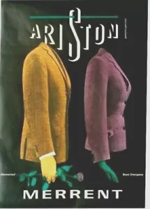 Original vintage poster MERRENT ARISTON FASHION c.1950 - Picture 1 of 1