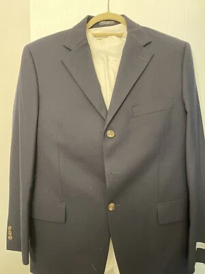 NOVO Blazer Masculino ARNOLD BRANT Casaco Esportivo 42R Azul Marinho Tecido Lã. - Imagem 1 de 4