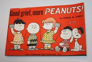 Vintage Good Grief, More Peanuts 1966 by Charles M. Schultz Charlie Brown RARE - Picture 1 of 9