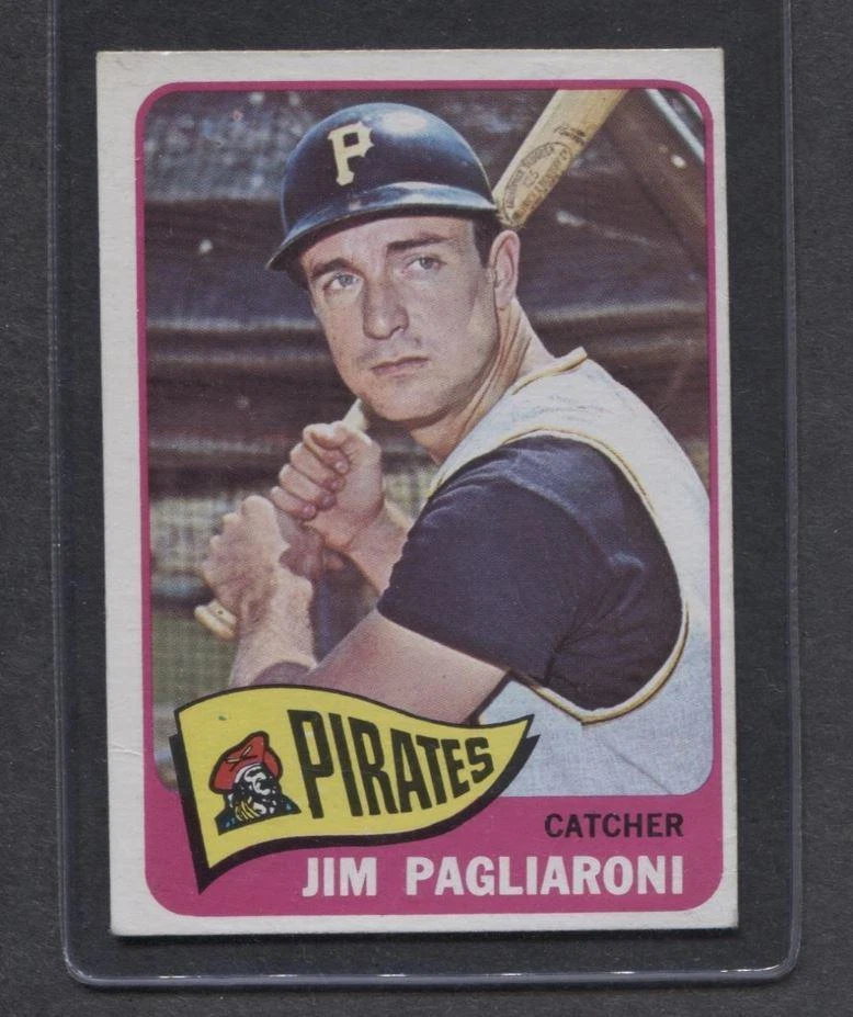 1965 Topps #265 Jim Pagliaroni (Pirates)  Vg-Ex   (Flat Rate Ship) - Image 1 of 1