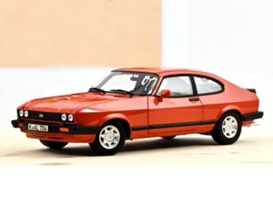 Ford Capri 2,8i Inj. MkIII 1983, naranja-met. ltd. 150 uds. 1:18 NOREV - Imagen 1 de 3