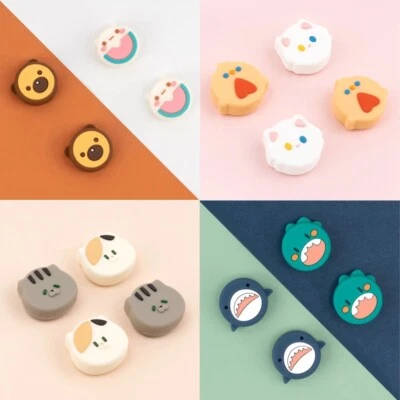 Soft Thumb Stick Grip Cap Joystick Protective Cover For Nintendo Switch NS Lite - Image 1 of 4