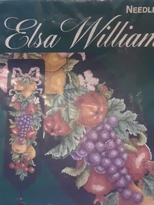 The Harvest Bellpull Elsa Williams Needlepoint Kit 06378 Fruit open read - Picture 1 of 9